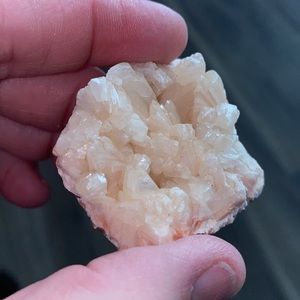 31. Raw Stilbite Cluster 28 Grams